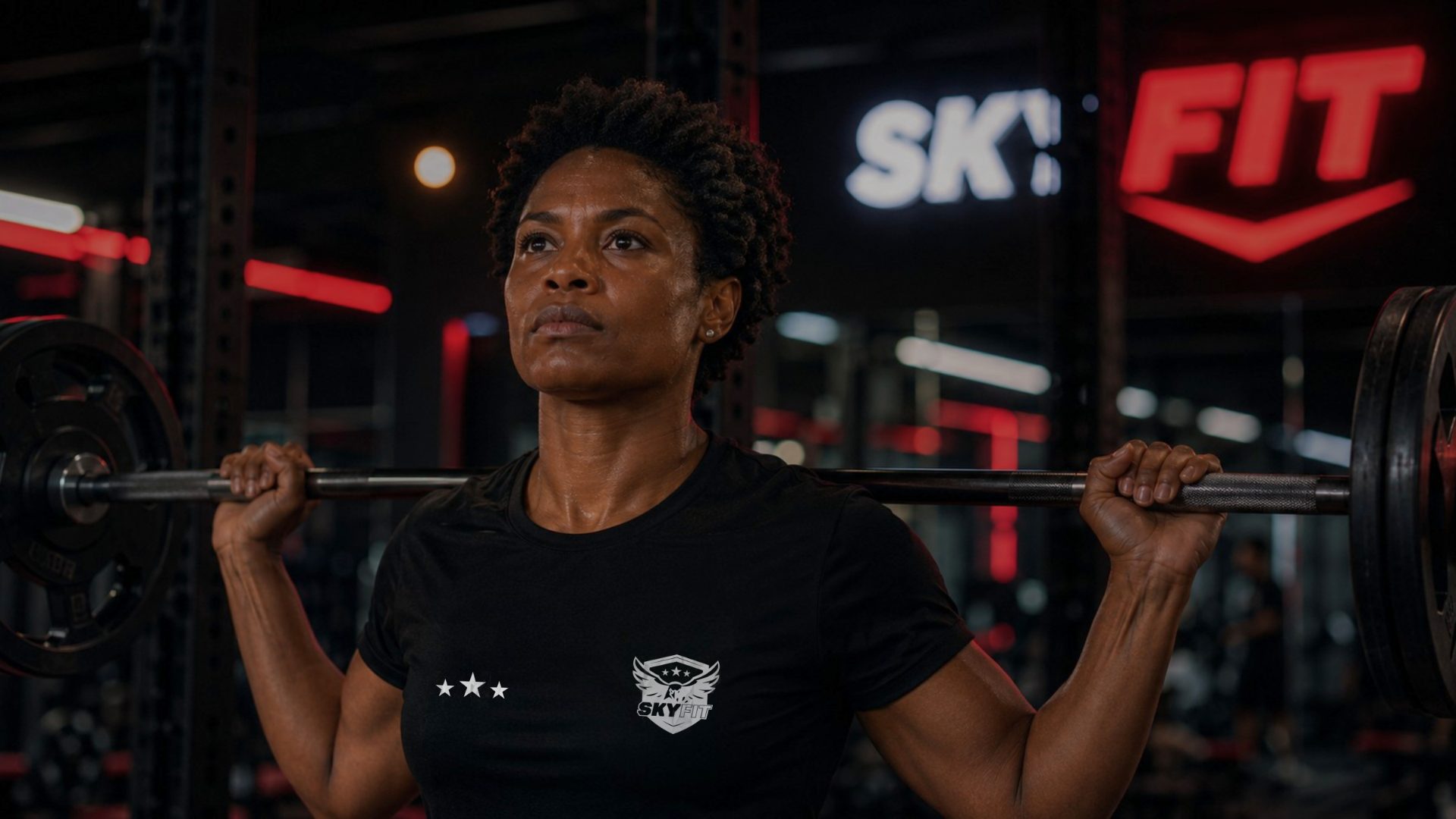 Treino de musculação na SkyFit