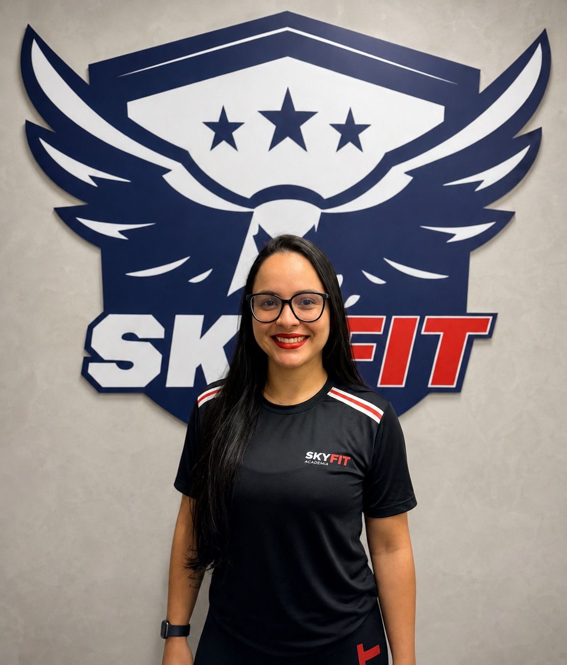 Rafaela, personal trainer da SkyFit Academia